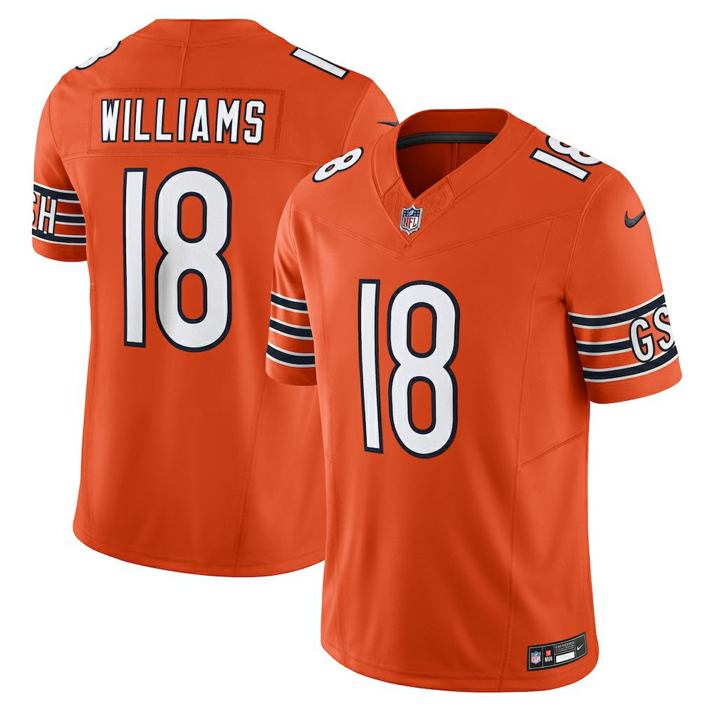 Caleb Williams Chicago Bears Vapor F.U.S.E. Limited Jersey - Orange for sale