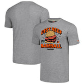 Baltimore Orioles MLB x Guy Fieri’s Flavortown Unisex Tri-Blend T-Shirt Gray