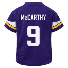 J.J. McCarthy Minnesota Vikings Preschool Player Game Jersey - Purple online