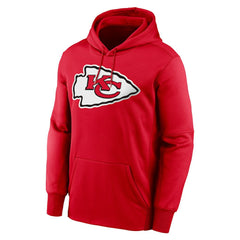 Patrick Mahomes Kansas City Chiefs Player Name & Number Therma Hoodie - Red discount