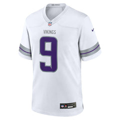 J.J. McCarthy Minnesota Vikings Alternate Game Player Jersey - White on sale