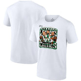 Boston Celtics 2024 NBA Finals Champions Pull Up Jumper Caricature T-Shirt - White shop