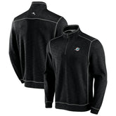 Miami Dolphins Tobago Bay Tri-Blend Half-Zip Sweatshirt - Black for sale