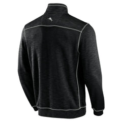 Miami Dolphins Tobago Bay Tri-Blend Half-Zip Sweatshirt - Black for sale