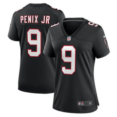Michael Penix Jr. Atlanta Falcons Women's Alternate Game Jersey - Black outlet
