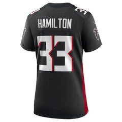 Antonio Hamilton Atlanta Falcons Women's Game Jersey - Black for sale