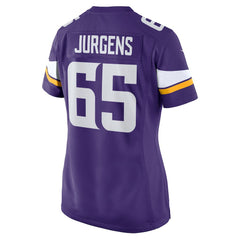 Michael Jurgens Minnesota Vikings Women's Game Jersey - Purple for sale