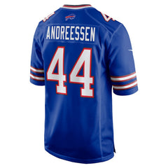Joe Andreessen Buffalo Bills Game Jersey - Royal discount