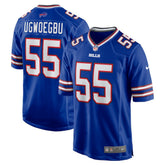David Ugwoegbu Buffalo Bills Game Jersey - Royal sale