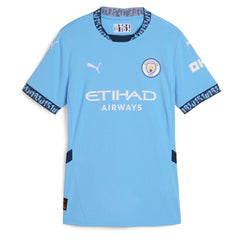 Kevin De Bruyne Manchester City Women's 2024/25 Home Replica Player Jersey - Light Blue discount