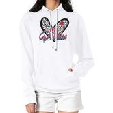 Philadelphia Phillies G-III 4Her by Carl Banks Women's Leopard Heart Pullover Hoodie White