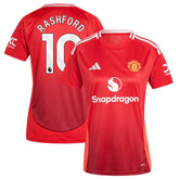Marcus Rashford Manchester United Women's 2024/25 Home Replica Player Jersey Discount - Red