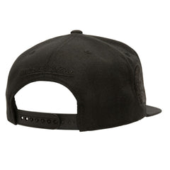 Boston Bruins Mitchell & Ness Soul Strike Pearl Tonal Snapback Hat - Black Hats