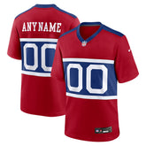 New York Giants Alternate Game Custom Jersey - Century Red outlet
