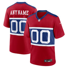 New York Giants Alternate Game Custom Jersey - Century Red outlet