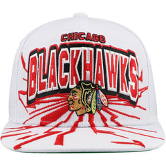 Chicago Blackhawks Mitchell & Ness Youth After Shock Snapback Hat - White Hats
