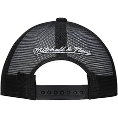 Chicago Blackhawks Mitchell & Ness Youth Core Trucker Adjustable Hat - Black Hats