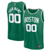 Boston Celtics Youth Fast Break Custom Replica Jersey - Kelly Green - Icon Edition discount