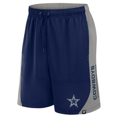 Dallas Cowboys No Defense Shorts - Navy/Gray discount