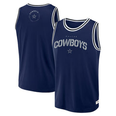 Dallas Cowboys Elements Future Ground Jersey Tank Top - Navy for sale