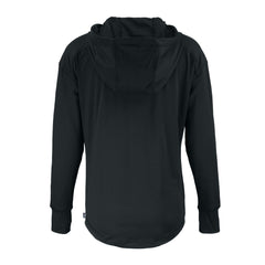 Detroit Lions Cutter & Buck Women's Daybreak Eco Recycled Half-Zip Hoodie - Black discount