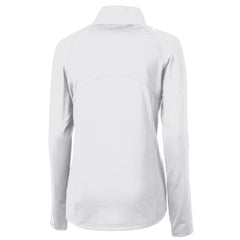 Minnesota Vikings Cutter & Buck Women's Adapt Eco Knit Stretch Recycled Half-Zip Pullover Top - White cheap