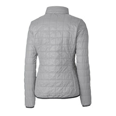 Las Vegas Raiders Cutter & Buck Women's Rainier PrimaLoft Eco Insulated Full-Zip Puffer Jacket - Gray discount