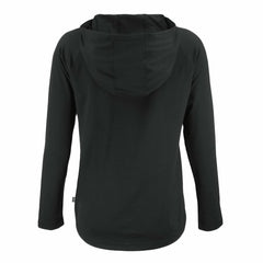 Minnesota Vikings Cutter & Buck Women's Coastline Epic Comfort Eco Recycled Long Sleeve Hoodie T-Shirt - Black sale