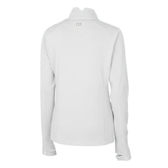 New Orleans Saints Cutter & Buck Women's Traverse Stretch DryTec Quarter-Zip Top - White outlet