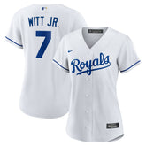 Bobby Witt Jr. Kansas City Royals Women's Home Replica Player Jersey White