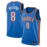 Jalen Williams Oklahoma City Thunder Unisex Swingman Replica Jersey - Icon Edition - Blue online