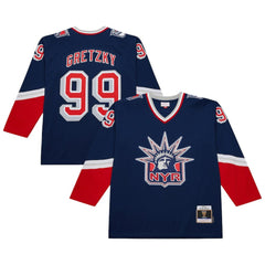 Wayne Gretzky New York Rangers Mitchell & Ness Youth 1996/97 Power Play Player Jersey Jerseys
