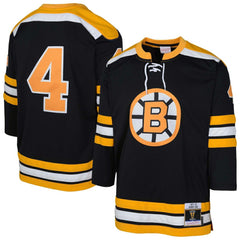 Bobby Orr Boston Bruins Mitchell & Ness Youth Power Play Player Jersey - Black Jerseys