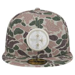 Pittsburgh Steelers New Era Geo Camo 59FIFTY Fitted Hat discount