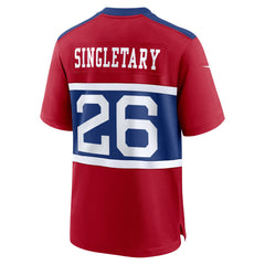 Devin Singletary New York Giants Youth Game Jersey - Red sale