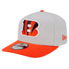 Cincinnati Bengals New Era Decent 9FIFTY A-Frame Snapback Hat - Stone on sale