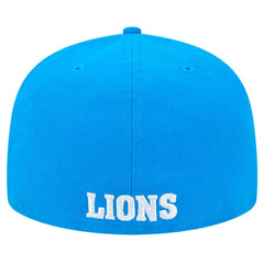 Detroit Lions New Era Omaha Throwback 59FIFTY Fitted Hat - Blue sale