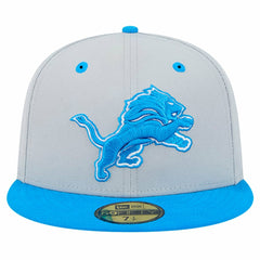 Detroit Lions New Era Flipside Two-Tone 59FIFTY Fitted Hat - Gray/Blue cheap