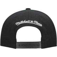 New Jersey Devils Mitchell & Ness Core Top Spot Snapback Hat - Black Jerseys