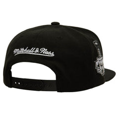 Los Angeles Kings Mitchell & Ness Core Top Spot Snapback Hat - Black Hats