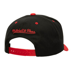 Chicago Blackhawks Mitchell & Ness All In 2.0 Pro Crown Adjustable Hat - Black Hats