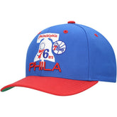 Philadelphia 76ers All In 2.0 Pro Crown Snapback Hat - Royal discount
