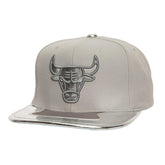Chicago Bulls Day 11 Snapback Hat - Gray for sale