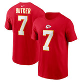 Harrison Butker Kansas City Chiefs Name & Number T-Shirt - Red outlet