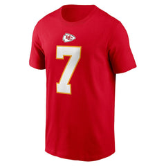 Harrison Butker Kansas City Chiefs Name & Number T-Shirt - Red outlet