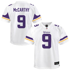 J.J. McCarthy Minnesota Vikings Youth Game Jersey - White cheap