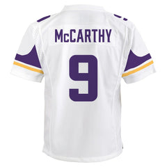 J.J. McCarthy Minnesota Vikings Youth Game Jersey - White cheap