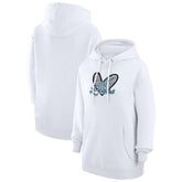 Detroit Lions G-III 4Her by Carl Banks Women's Animal Print Heart Team Graphic Fleece Tri-Blend Pullover Hoodie - White online