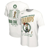 Boston Celtics 2024 NBA Finals Champions Celebration Roster T-Shirt - White online