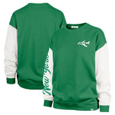 New York Jets '47 Women's Double Header Rise Andie Pullover Sweatshirt - Green sale